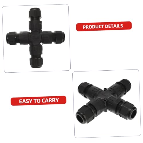 Conector de vías prensaestopas OSALADI y protector de cable exterior 8