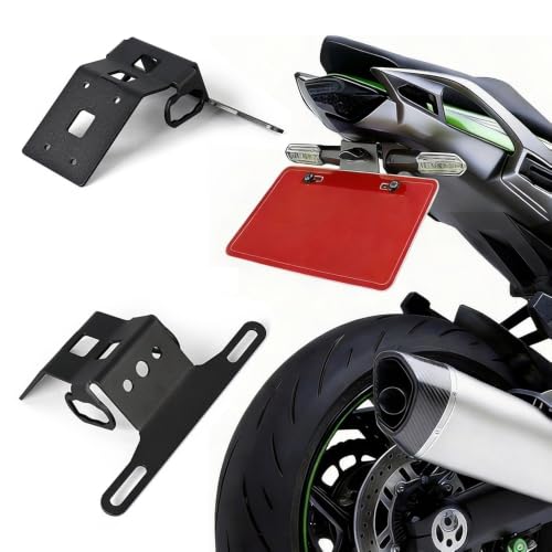 Accessoires cadre plaque immatriculation 1100SX support queue - 2