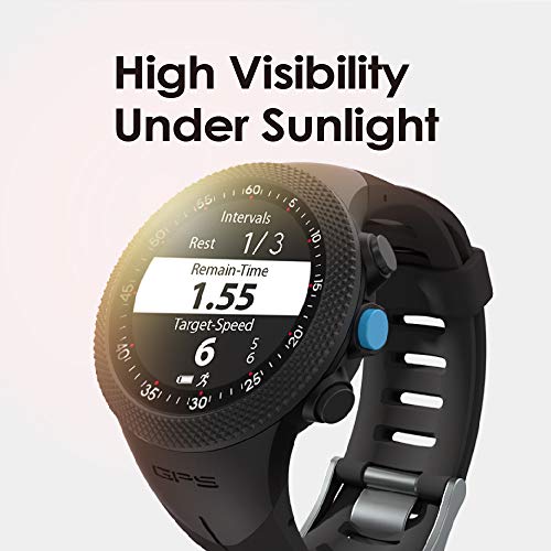 CANMORE TW-203 Multi-Sport GPS Golf Watch - 38,000+ Worldwide Golf Courses Preloaded - Tracker for Running, Cycling