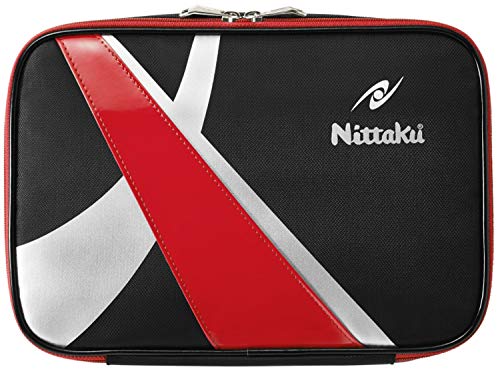 ニッタク 卓球 ラケットケース スパークケース レッド 2本収納可 インナーボード付き NK7218
