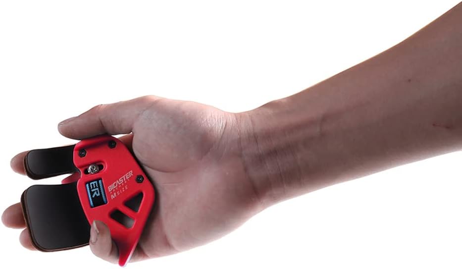 Tab Pour Doigt D'arc (fingertab) - Bicaster - Droitier - Cuir Marron - NEUF
