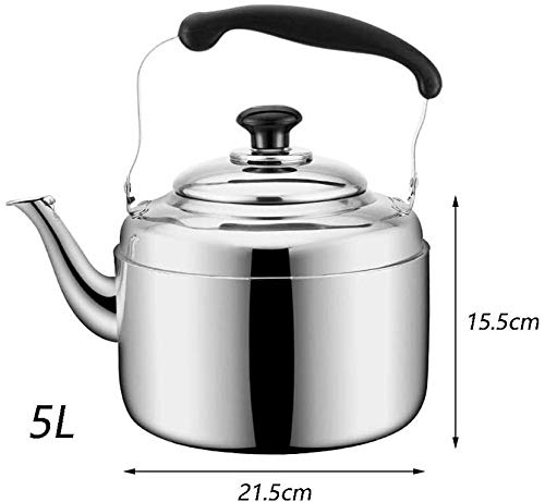 Théière acier inoxydable SHISHI 5L durable et robuste pour plaque induction - 2