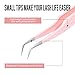 Fiber Tip Lash Tweezers for Eyelash Extensions, Professional 90 Degree Tweezers for Lash Extension Suppliers, Best Pink Tweezers Precision Tool Set(90 Degree Classic)