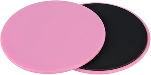 Toboganes de disco de fitness, 2 unidades de discos deslizantes de núcleo, deslizadores de ejercicio básico, entrenamiento para gimnasio, hogar,