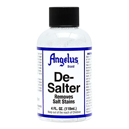 Angeus Salt & Stain Remover 4oz for Boots, Shoes, Car Seats