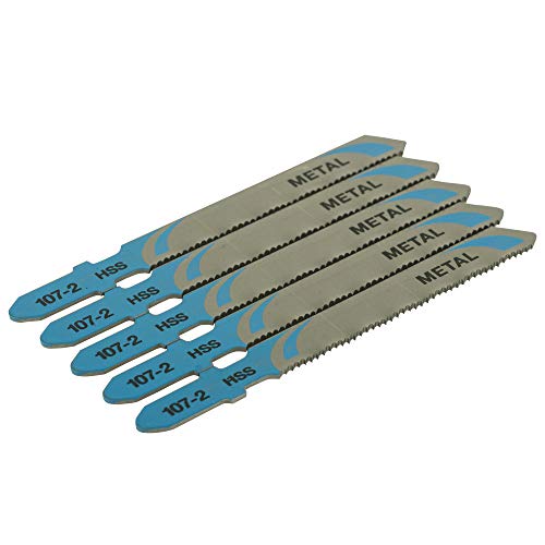 DeWalt DT2160QZ Jigsaw Blades for Metal T-Shank HSS T118A (Pack of 5), Yellow, 1 - Pack - Image 2