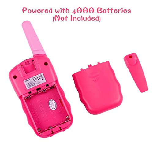 Selieve Toys for 3-12 Year Old Girls Boys, Walkie Talkies for Kids 22 Channels 2 Way Radio Toy with Backlit LCD Flashlight, 3 Miles Range for Outside Adventures, Camping, Hiking, for Kids - Image 4