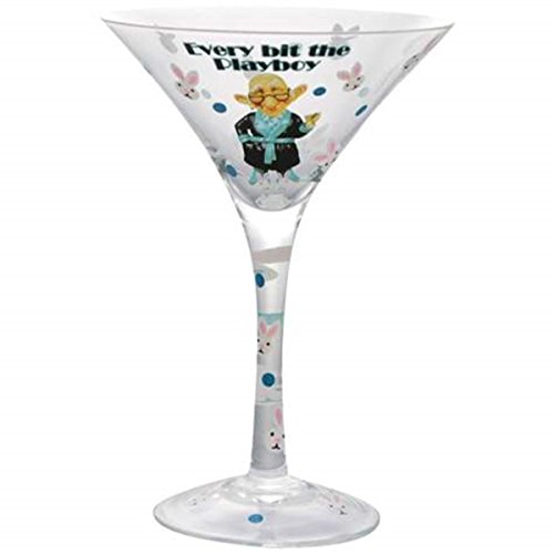 Westland Giftware 7-Inch Playboy Martini Glass, 7