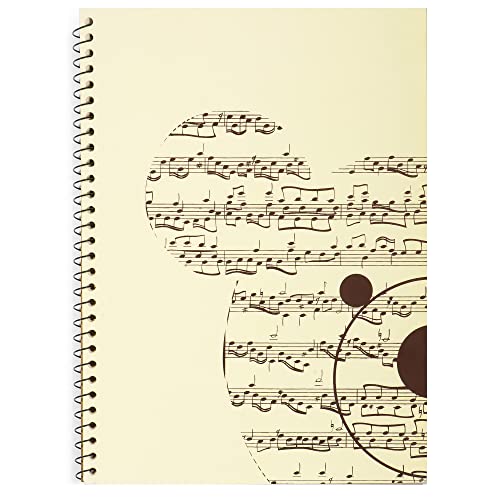 Maxcury Cute Staff Paper Music Composition Notebook Blank Sheet Manuscript Paper 100 Pages Notebook For Kids #TOP15