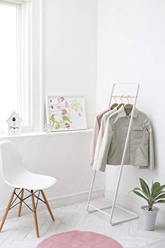 Yamazaki Home Hanger | Steel | Coat Rack, One Size, White #TOP1