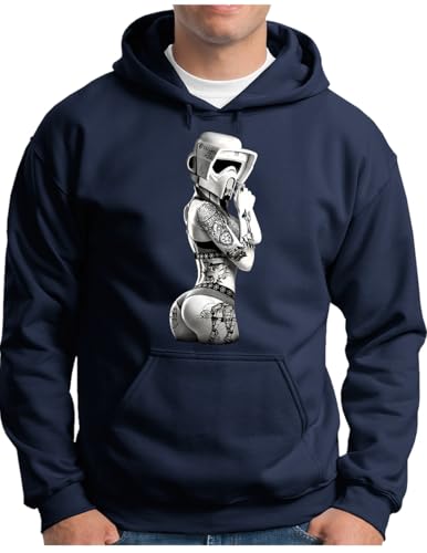 Sweat à capuche homme Stormtrooper pour vos soirées cinéma SciFi