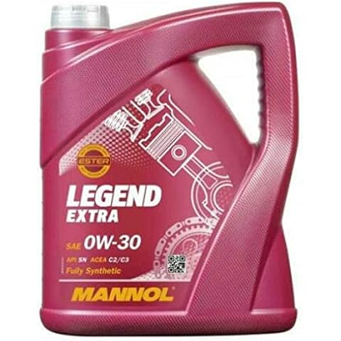 MANNOL Legend Extra 0W30 C2/C3 Fully Synthetic Ester Engine Oil, STJLR.03.5007, 5 litre Cover