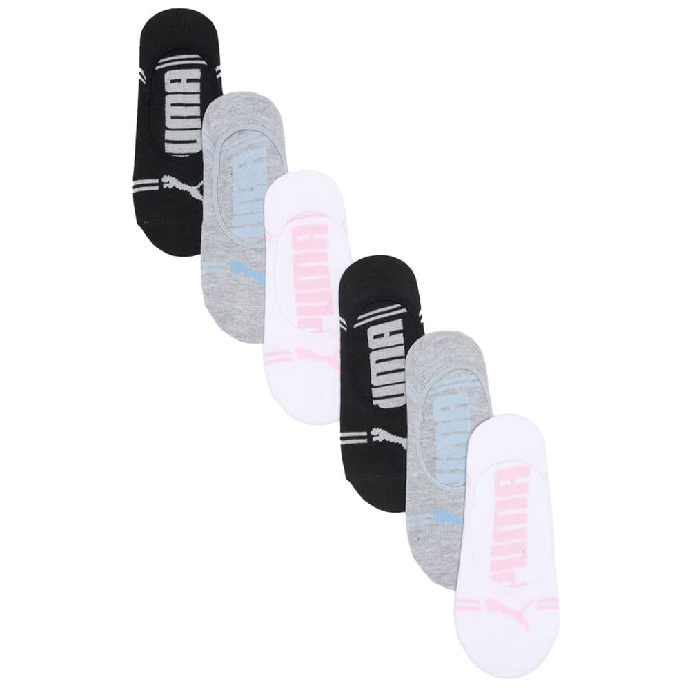 PUMA P116260 Liner - Calcetines para mujer, paquete de 6