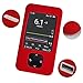 USEAMIE Silicone Soft Case Compatible with Dex com G7 Receiver, Perfect Protection of Machine, Red