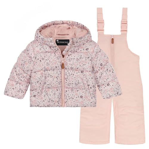 Image of Rothschild Girls' Ski Jacket and Snowbib Snowsuit Set