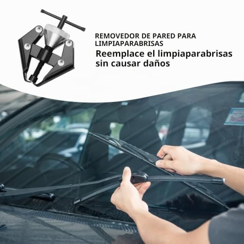 Miniatura 7 de Gtlm Extractor Rodamientos Robusta,Extractor De Rodamientos Al Carbono Para La Extracción De Rodamientos,Extractor De Limpiaparabrisas Pequeña 6-28 Mm Para Coche Camión Suv