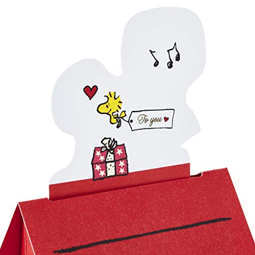 Hallmark Cartão de felicitações de aniversário Snoopy Pop Up Peanuts (casa de cachorro Snoopy)
