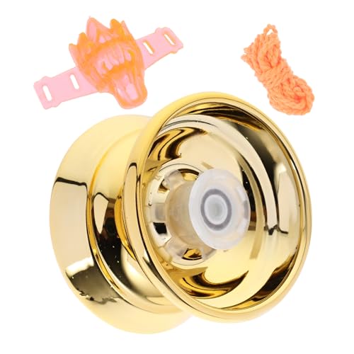 CORHAD Beginner Yoyo Toy Metal Yoyo String Wrist String Ball Toy for Boys and Girls Hand-Eye Coordination Exercise