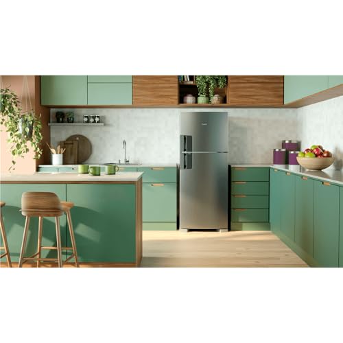 Geladeira frost free duplex Consul inox 410 litros – CRM50LK 220V