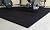 American Floor Mats 1/2in (12mm) Thick Solid Black 4' x 8' Heavy Duty Rubber Rolls, Protective Exercise Mats, Commercial Gym Flooring