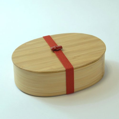 【公長齋小菅】 積層小判一段弁当箱 朱のサムネイル