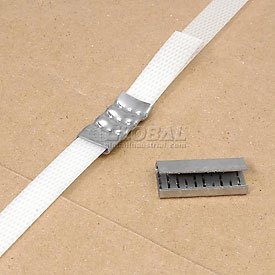 Pac Strapping Serrated Polyester Strapping Seals, 5/8