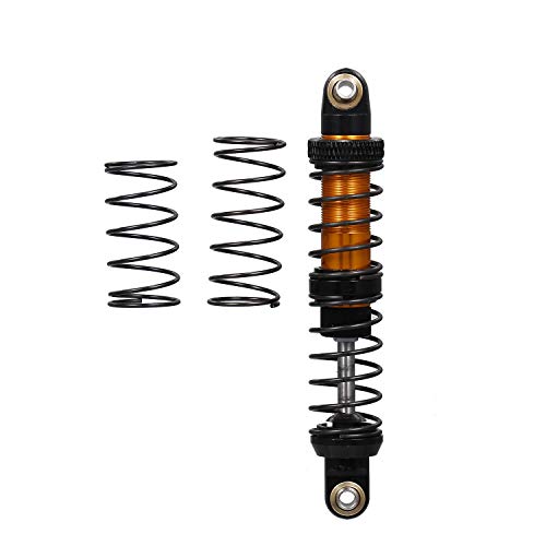 Goolrc 4Pcs 80Mm Metal Shock Absorber Damper Adjustable For 1/10 Tamiya Cc01 Rc Crawler Off-Road Car #TOP3