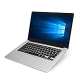 💻2. Aussehen: Dieser Laptop hat ein 13,3-Zoll-Aussehen, ein dünnes und kompaktes Aussehen, das jederzeit zum Tragen geeignet ist. Eingebautes Touchpad und Unterstützung der USB-Port-Maus.