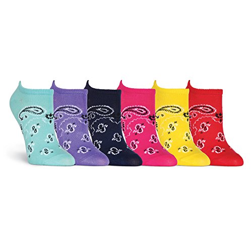 Image of K. Bell women's Fun Food & Drink Low Cut Socks - 6 Pairs - Cool & Cute Novelty Gifts