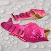 Fish Sandals Slippers Slippers Pool Beach Shower Shoes Gift for Fisherman Unisex Sandals Men Women & Kids, Pink, 9/9.5 UK #1