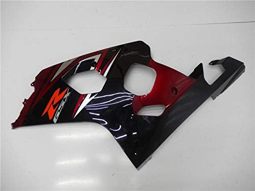 Miniatura 6 de NF Negro Brillante Rojo Ajuste para Suzuki 2004 2005 GSXR 600750 GSX-R 600 750 Moldeado por inyección ABS Plásticos Nuevo Carrocería 04 05 NF78