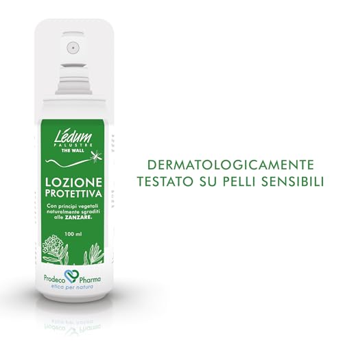 Ledum The Wall Lozione Protettiva Antizanzare 75 Ml - 3