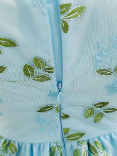 Image of Tagas Girls' Princess Dress | Girl Dress |Dresses birthdaydress for Babygirls | A-Line Knee-Length Dress
