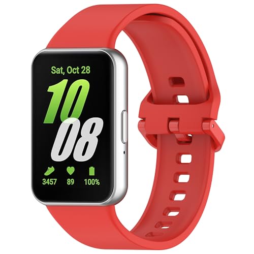 �Ή� for Samsung Galaxy Fit 3 �o���h �V���R���� �ʋC���ǂ� for Galaxy Fit3�p �����o���h �y�� �h�� �X�|�[�e�B�[ �M�����N�V�[ �t�B�b�g 3 �o���h �x���g (���b�h)