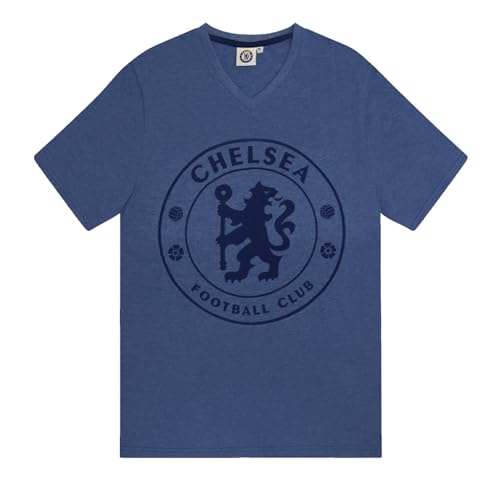 Chelsea FC Official Soccer Gift Mens Loungewear Short Pajamas4