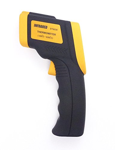 DT8530 Digital Temperature Gun Non Contact IR Infrared Thermometer w/Laser Sight,Range of -58°F to 986°F Includes Battery