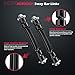 XCBOOCH Front Sway Bar Links Compatible with Chevy Silverado 1500 2007-2018, Avalanche 2007-2013, Tahoe 2004-2019, for GMC Sierra 1500 Yukon, for Cadillac Escalade 2004-2019 Replace K700432 K700538
