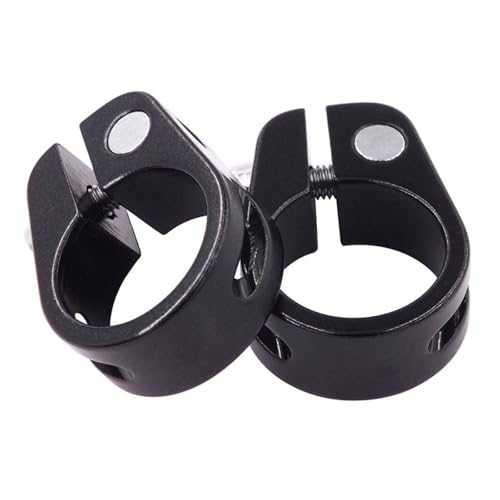2lots Light Weight Aluminum Alloys Bike Seats Tube Clamp Secure Bike Seats Clamp For Versatiles Cycling Adventures