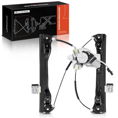 Image of A-Premium Front Driver Side Power Window Regulator with Motor Assembly Fit for Chevy Cruze 2012-2016, Chevrolet Cruze Limited 2016, with 2-Pin Plug Motor, Built from 4 /26 /12