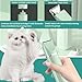 CNAFGBGG Pet Grooming Clippers Handheld Dog Clippers Rechargeable Dog Clippers Low Noise Cat Clippers with 4 Different Detachable Washable Multipurpose Pet Clippers.