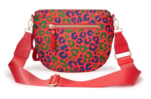Image of FEIBOON Spacious Nylon Crossbody Bag Bum Bag Handbags Wallets Purses Trendy Shoulder Bag for Women