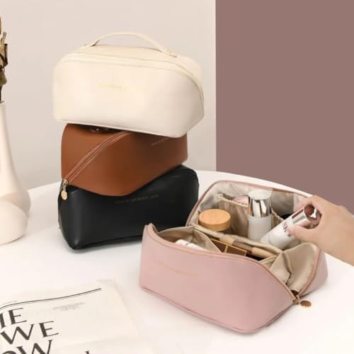 Bolsa Necessaire Feminina Organizador Maquiagem Viagem Blogueira cosméticos Bolsa Cosmética-Lene (Be