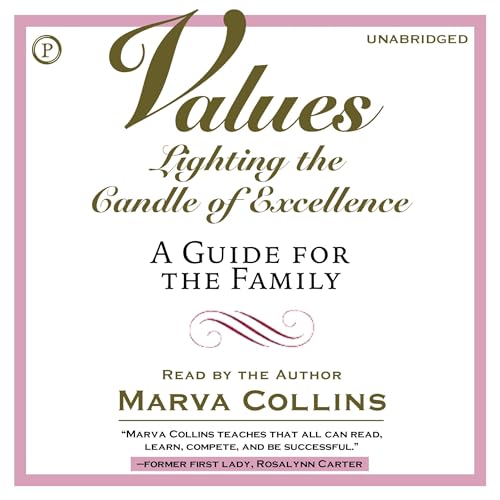 Values Audiolibro Por Marva Collins arte de portada