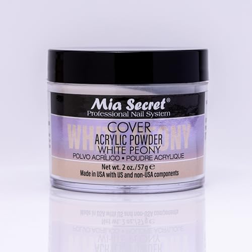 Cover White Peony Acrylic Powder Mia Secret (2 oz.)