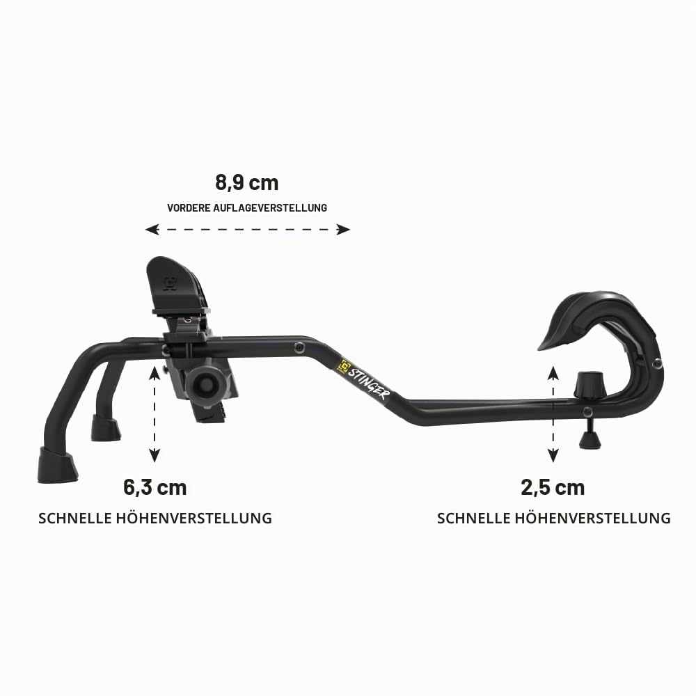 Caldwell Stinger Shooting Rest, Schwarz, Einheitsgröße, Ansicht 6