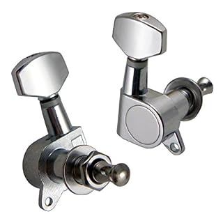 Gazechimp Set 6pcs Clés Chevilles Mécaniques Accordeurs Tuners à Cordes Têtes Fermés Pièces d’Argents pour Guitares… - Les Beatles, Paul McCartney, John Lennon, RIngo Starr, George Harrison Gazechimp Set 6pcs Clés Chevilles Mécaniques Accordeurs Tuners à Cordes Têtes Fermés Pièces d'Argents pour Guitares… – Image 3