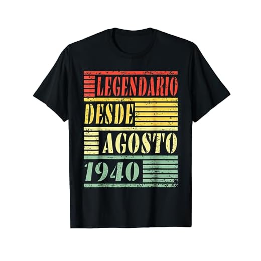 82 Años Cumpleaños Agosto 1940 Hombre Mujer Agosto 1940 82 Camiseta