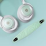 SteelSeries Arctis Nova Booster Pack Mint - Gaming Headset Accessory - Dual color Nylon Headband - Customize with Unique Metalic Speaker Plates - Limited Edition Collector Item - Image 3