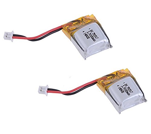 HobbyFlip Li-Po Battery Power Pack 3.7v 100mAh 18x15x7mm 2.75 Grams Compatible with Estes Proto-X 2 Pack