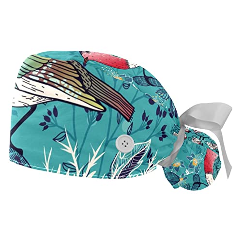 Chapeau de travail respirant JDEZ casquette bouffante cuisine et soin pour homme et femme